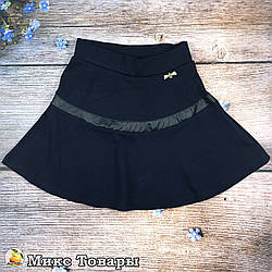 Спідниця для дівчинки темно синього кольору Розмір: 116 см (8622)