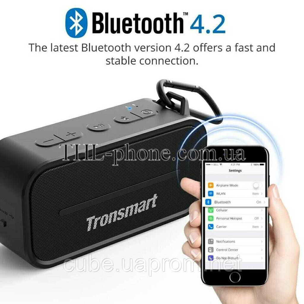 Бездротова колонка плеєр Bluetooth Tronsmart Element T2 купити в наявності Україна 231403