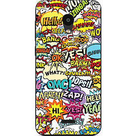 Чохол силіконовий з картинкою для Meizu C9 Яскравий стиль