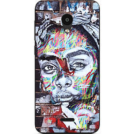 Чохол з картинкою силіконовий для Meizu C9 Вуличний арт