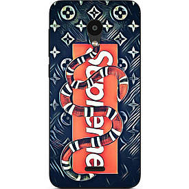 Чохол з картинкою силіконовий для Meizu C9 Supreme змія