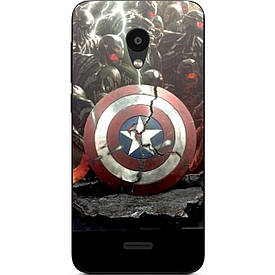 Чохол з картинкою силіконовий для Meizu C9 Щит