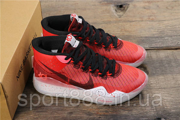Eur 43 46 Nike Zoom KD 12 Black University Red White www.sport888.in.ua 970286810