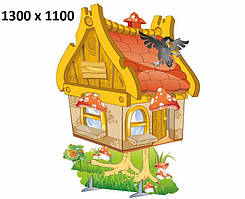 Декорація для ранковика "Звороту на курячих ніжках"