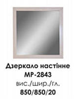 Дзеркало настінне Меркурій МР-2843 (БМФ) 850х20х850мм