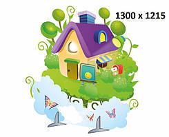 Декорація "Будинок на хмарі"