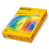 Бумага (картон) цветная А3 160 г/м2 СY39 канареечно-желтая