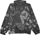 Легка чоловіча вітровка Nike (чорно/білий)., фото 5