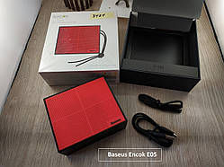 Портативна акустична bluetooth колонка Baseus Encok E05 — червона