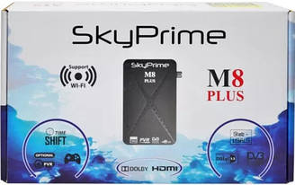 SkyPrime M8 plus HD ресивер + безплатна прошивка!