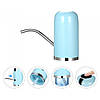 Електрична акумуляторна помпа для води Charging Pump C60 Блакитна, фото 4