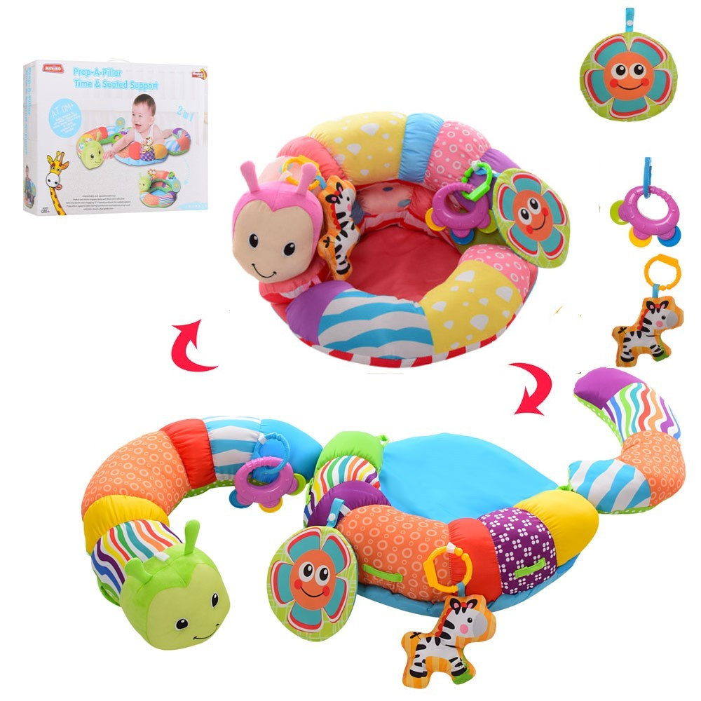 М'який килимок для новонароджених "Гусениця" (РОЖЕВИЙ) арт. 028-19-20, фото 1