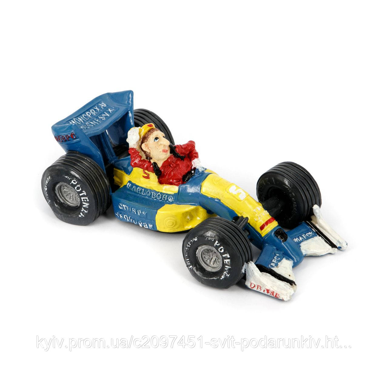 Скарбничка на ретро автоформатуи 1 синя, фото 1