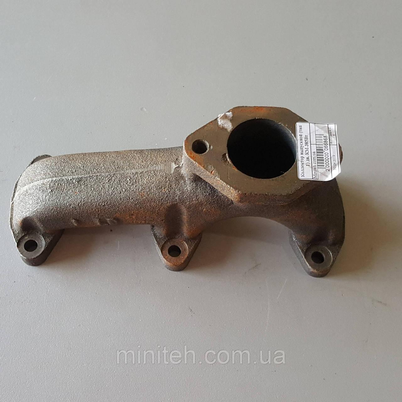 Колектор випускний (тип 1) дв. КМ-385Вт