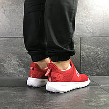 Чоловічі літні кросівки Adidas,червоні,сітка, фото 2