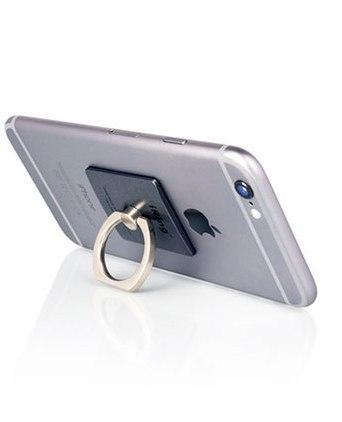 Кільце-Підставка Iring для телефона + тримач в авто black для смартфона