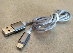Кабель GARAS 1 м USB — Lightning шнур ЮСБ дата-кабель лайтинг живлення передавання даних шнурок для iPhone Айфона