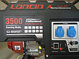 Генератор бензиновий LONCIN LC 3500 AS (2,8 кВт) мініелектростанція електрогенератор, фото 3