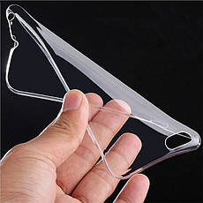 Захисний силіконовий чохол для iPhone 6/ iPhone 6S прозорий 4,7 дюйма, фото 3