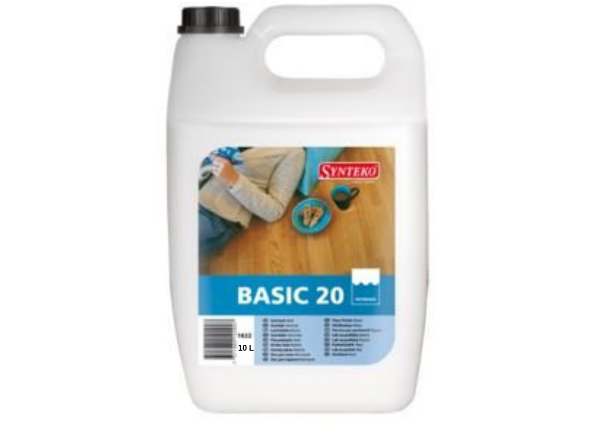 Лак для паркету Synteko Basic 20 матовий 10л, фото 1