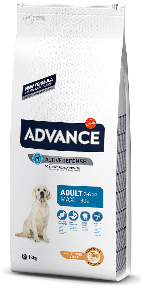 Сухий корм ADVANCE Maxi Adult 18 кг для дорослих собак великих порід