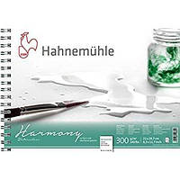 ' Альбом для акварели Harmony А4, 300 г/м, 12 лист, HP гладкая, целлюлоза 100% Hahnemuhle, спираль, 10628762