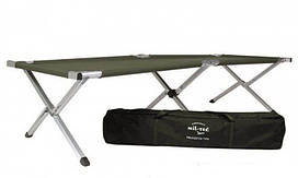 Розкладачка алюмінієва MIL-TEC 190х65см Olive (14402001)