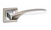Дверная ручка BAG Modern A17-5446 SN/CP матовый никель/хром