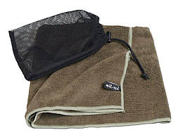 Швидкосохнучий рушник Mil-Tec "Microfibre" (100x50) Olive (16011101)
