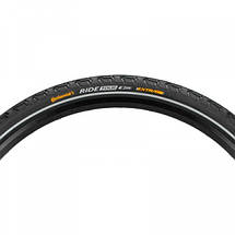 Велосипедна покришка шина Continental RIDE Tour, 28", 700 x 32C, 28 x 1 1/4 x 1 3/4, 32-622, Wire, ExtraPuncture Belt, чорний, фото 5