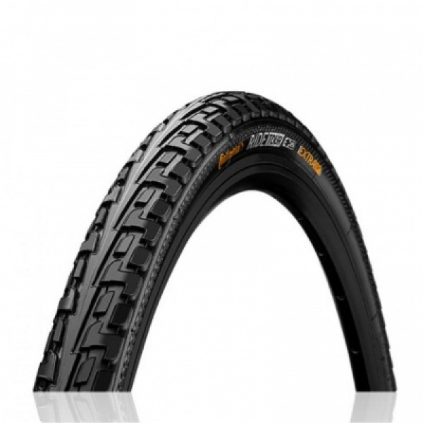 Велосипедна покришка шина Continental RIDE Tour, 28", 700 x 32C, 28 x 1 1/4 x 1 3/4, 32-622, Wire, ExtraPuncture Belt, чорний