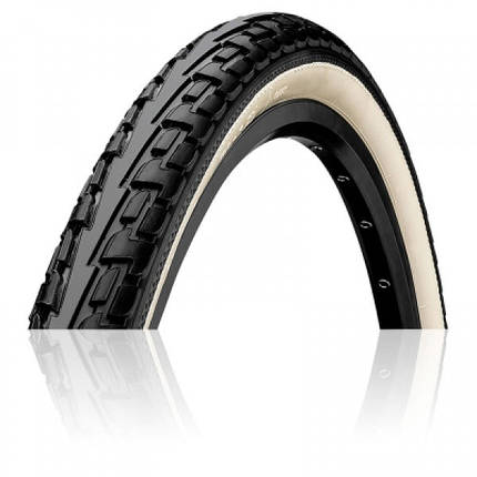 Велосипедна покришка шина Continental RIDE Tour, 24", 600 x 50C, 24 x 1.75, 47-507, Wire, ExtraPuncture Belt, чорно-білий, фото 1