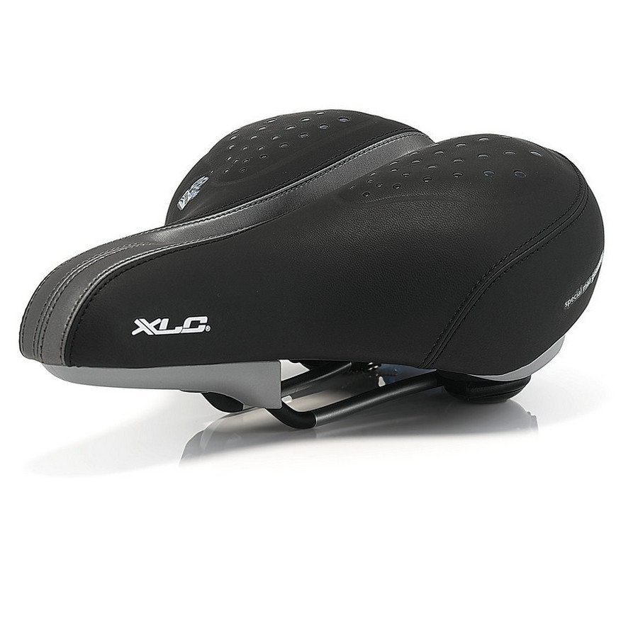 Сідло для велосипеда XLC SA-G02 City, чорне, чоловіче, 275x213mm, 684гр.