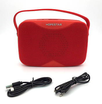 Колонка Bluetooth HOPESTAR H35 Червона