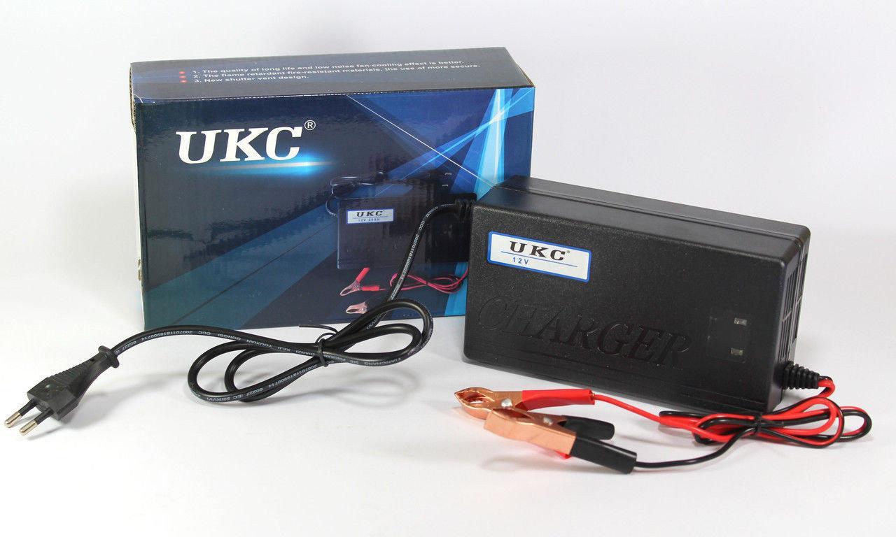Інвертор 5 А МА-1205 для автомобільного акумулятора UKC Battery Charger 5 А