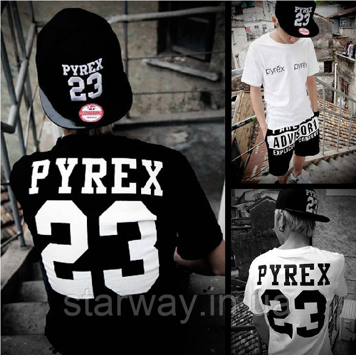 Стильна футболка pyrex 23