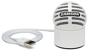 Мікрофон конденсаторний Samson Meteorite USB White