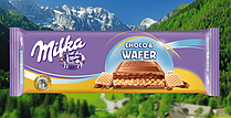 Шоколад Milka mmMAX Choco Wafer Молочний Шоколад Вафлі. Швейцарія 300г