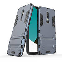 Чохол для OnePlus 6 Hybrid Armored Case темно-синій