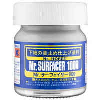 Ґрунтовка сіра вирівнювальна 40 мл. Mr. Surfacer 1000  MR. HOBBY SF284