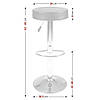Стілець барний хокер Vecotti 022W білий (8052), фото 8