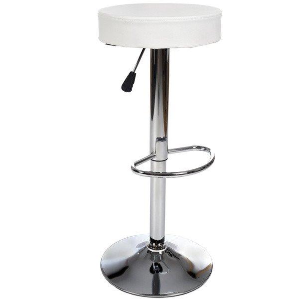Стілець барний хокер Vecotti 022W білий (8052), фото 1