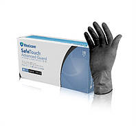 Перчатки нитриловые, черные, без пудры нестерильные, SafeTouch Black р.S, 5,0 гр