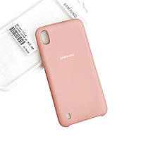Силіконовий чохол Samsung A10 (A105) Soft-touch Pink