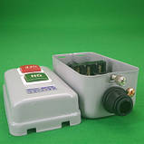 Кнопка КН-201 зовнішня в корпусі метал пуск-стоп на ПНВ 15 А 1,5 кВт для бетономішалок GAV 701, фото 2