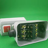 Кнопка КН-201 зовнішня в корпусі метал пуск-стоп на ПНВ 15 А 1,5 кВт для бетономішалок GAV 701, фото 4