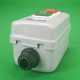 Кнопка КН-201 зовнішня в корпусі метал пуск-стоп на ПНВ 15 А 1,5 кВт для бетономішалок GAV 701, фото 3