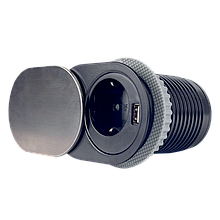 Компактна меблева розетка EH-AR-304