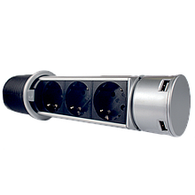Компактна меблева розетка EH-AR-303