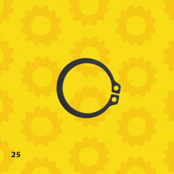 Стопорне кільце Ф25